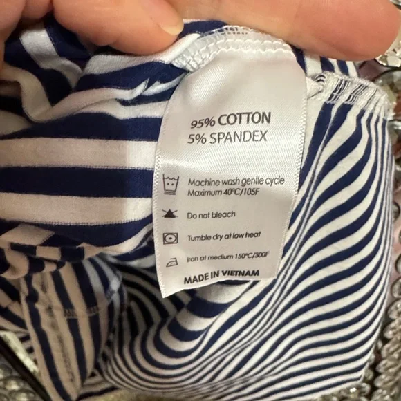 Boutique Striped Embroidered Paw Patrol Kids Dress/Tunic with Ruffle shorts sz10 - Picture 6 of 6